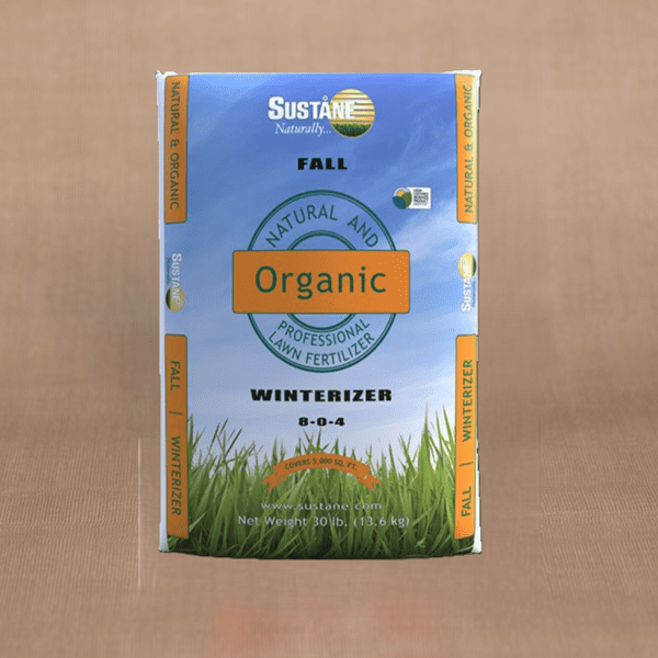 Sustane Organic Fall Lawn Fertilizer (8-0-4) - 30 lb bag