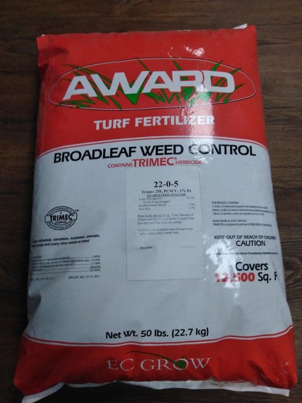 Award Weed and Feed Lawn Fertilizer (22-0-5)