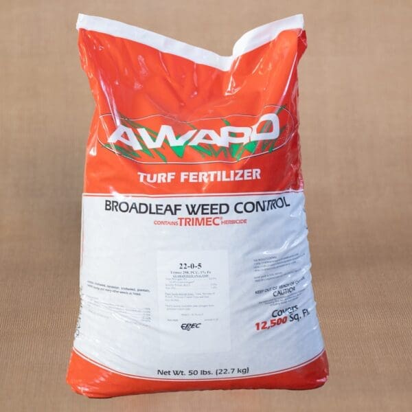 Award Broadleaf Weed Control /Lawn Fertilizer (22-0-5) - 50 lb bag