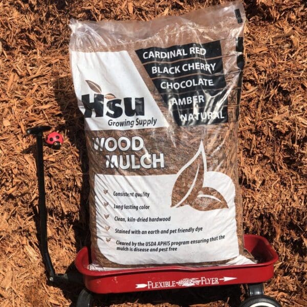 Amber Wood Mulch