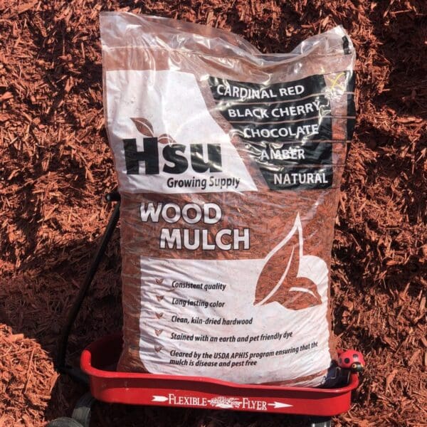 Cardinal Red Wood Mulch