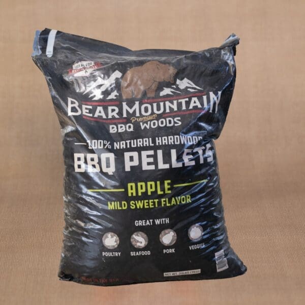 Bear Mountain BBQ Pellets - Apple 20lb bag