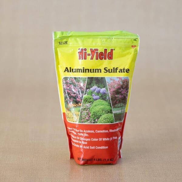 Hi-Yield Aluminum Sulfate - 4 lb bag