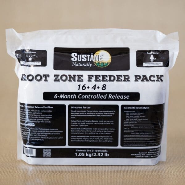 Sustane Root Zone Feeder Pack (16-4-8) - 2.32 lb bag