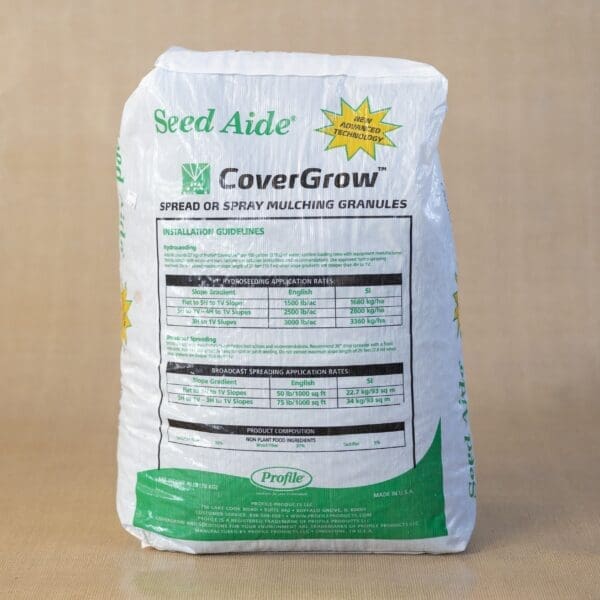 Covergrow Spread/Spray Mulch - 40 lb bag