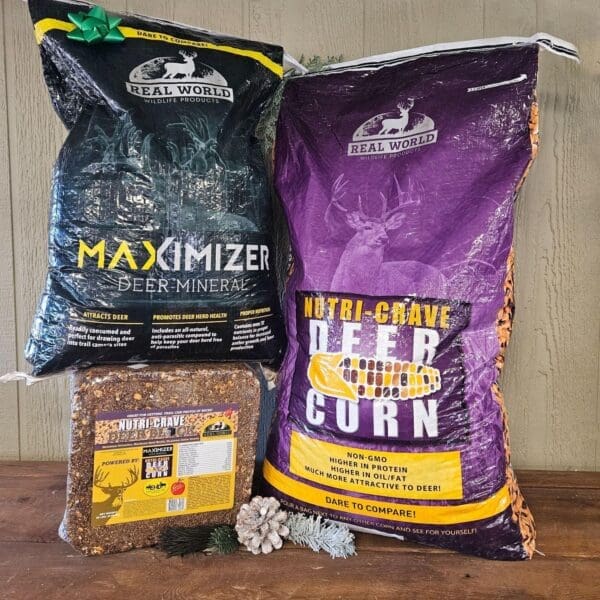Maximizer Mineral Deer Corn Block Bundle