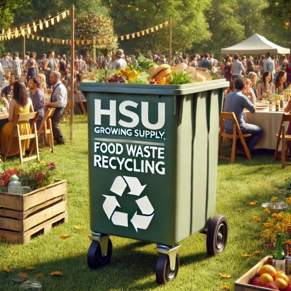 Event food waste recycling service (per 1 rolling bin)